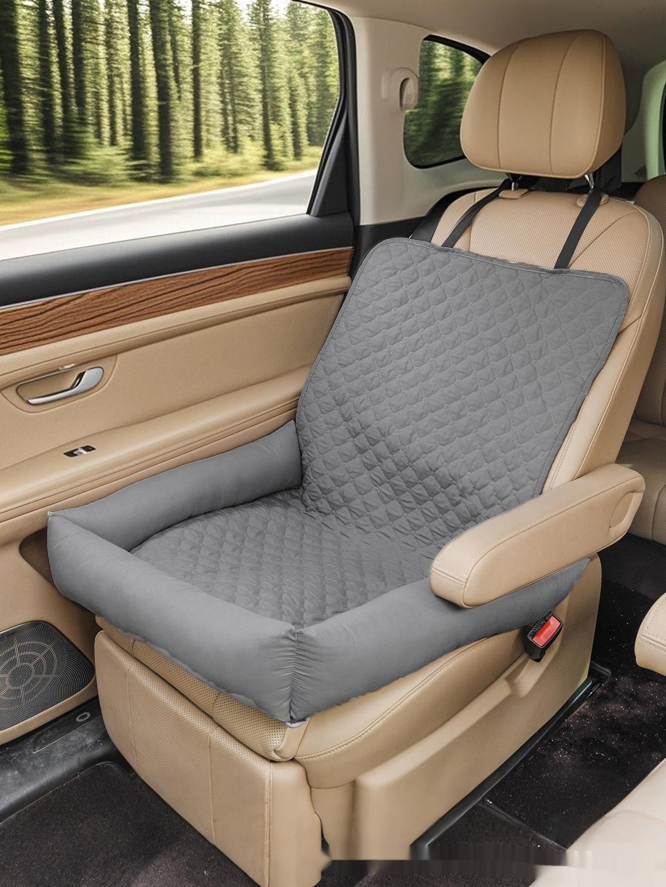 Car-Portable Waterproof Pet Bed Mat For Travel