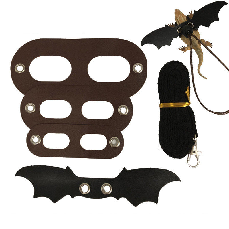 Climbing Pet Lizard Traction Rope With Wings Squirrel Chest Harness